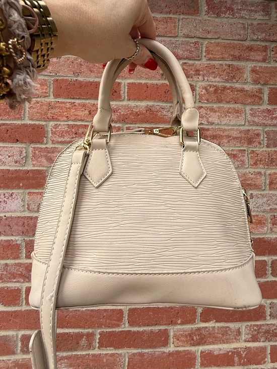 Handbags - Women’s Cream Structured Top-Handle Bag